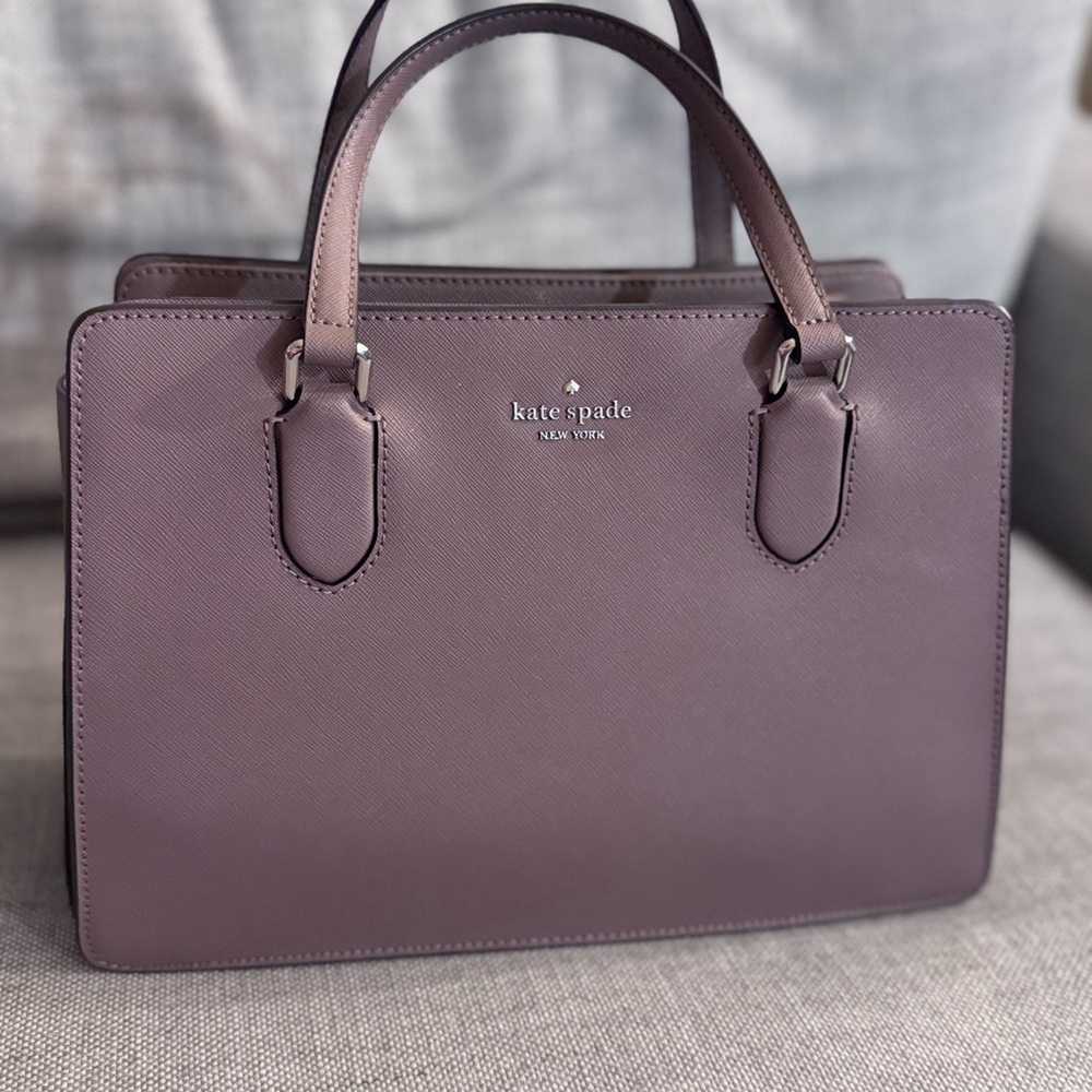 Kate Spade Tan Leather Handbag in Perfect Like New Condition
